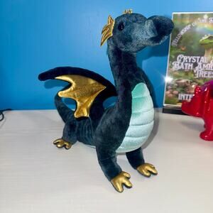 Douglas Aragon Dragon Plush 10” Fantasy Stuffed Animal EUC